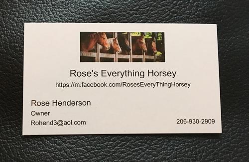 Roses Everything Horsey